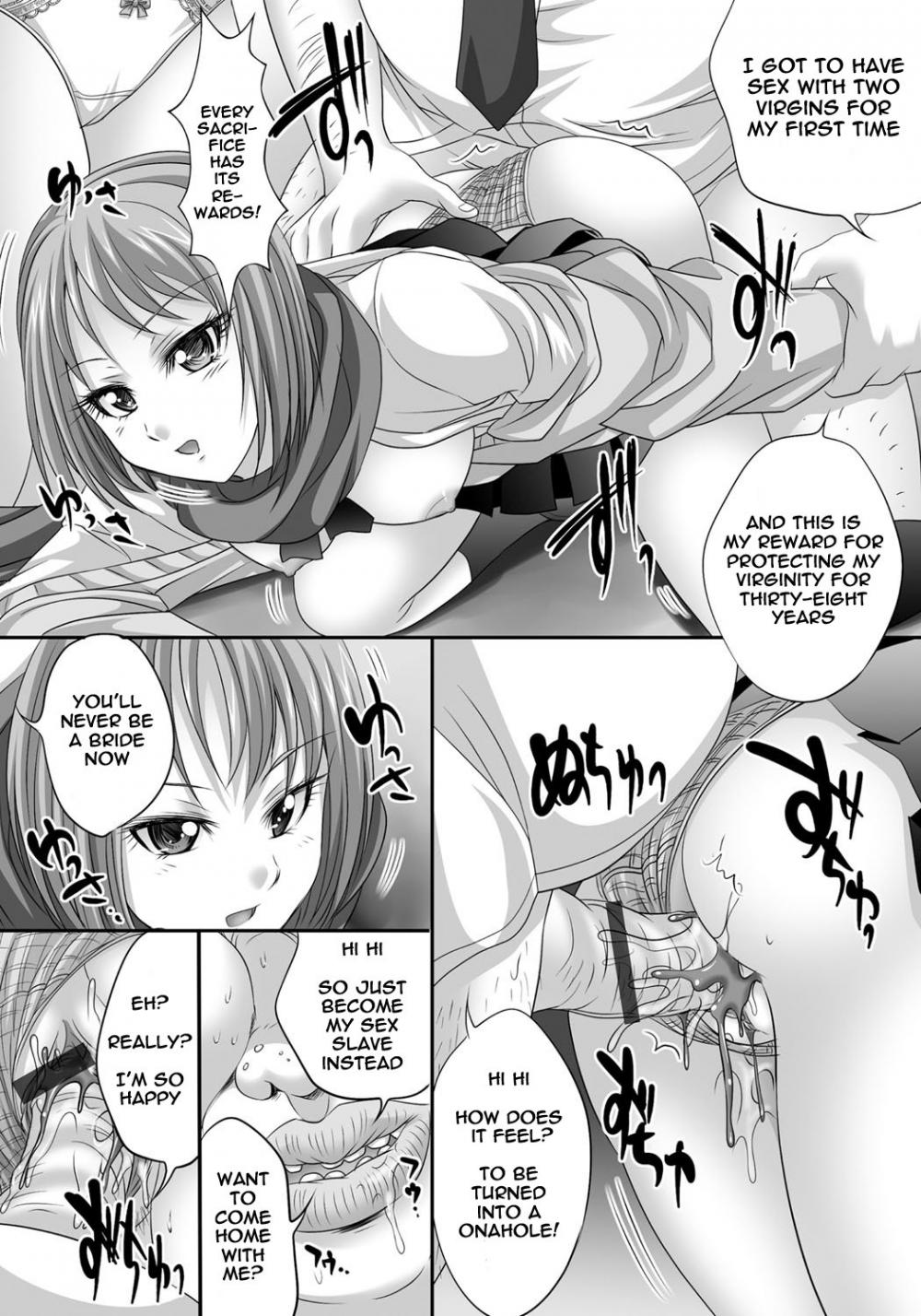 Hentai Manga Comic-Busamen ga Tsuukin Densha no Jikan o Tomete JK ni xx-Read-16